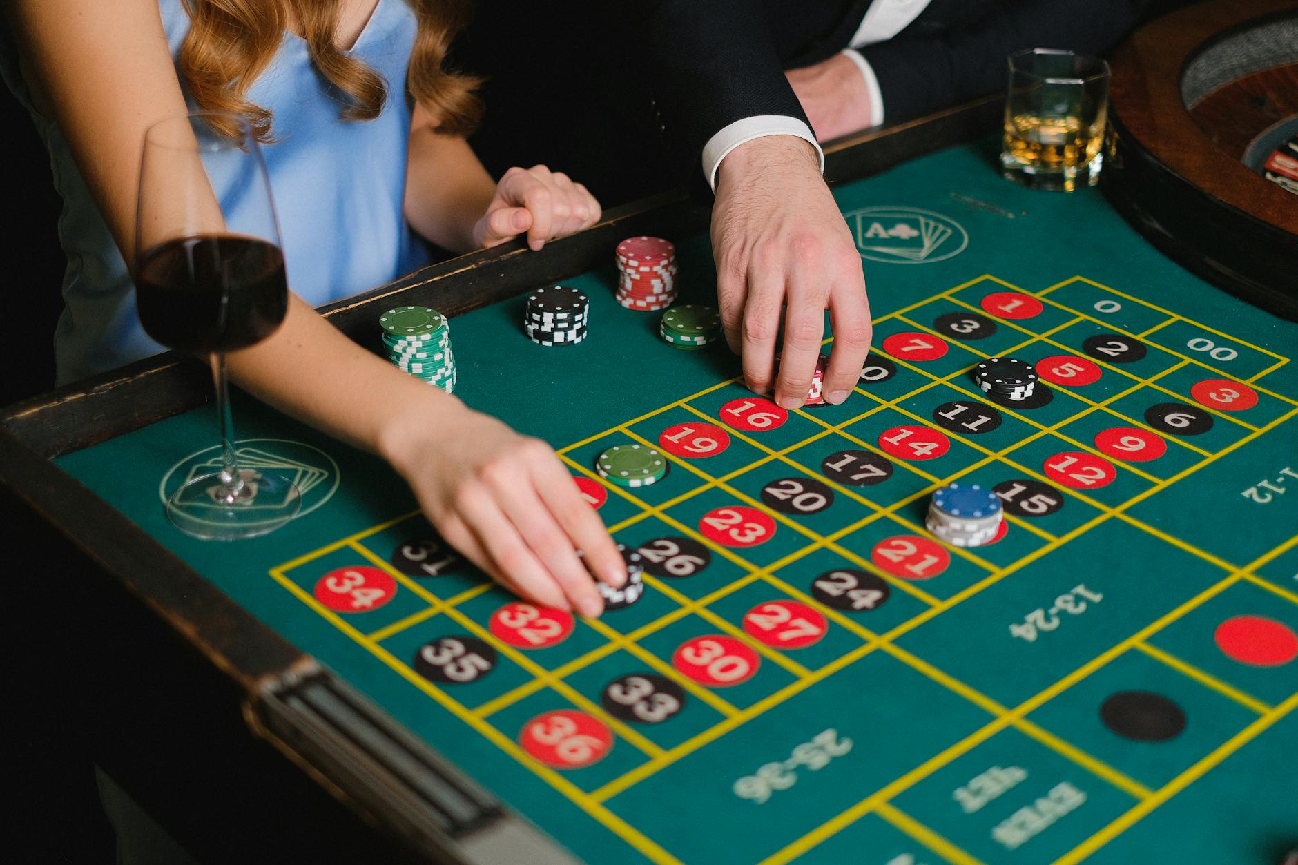 Giao diện bàn roulette online ở chế độ demo trên máy tính